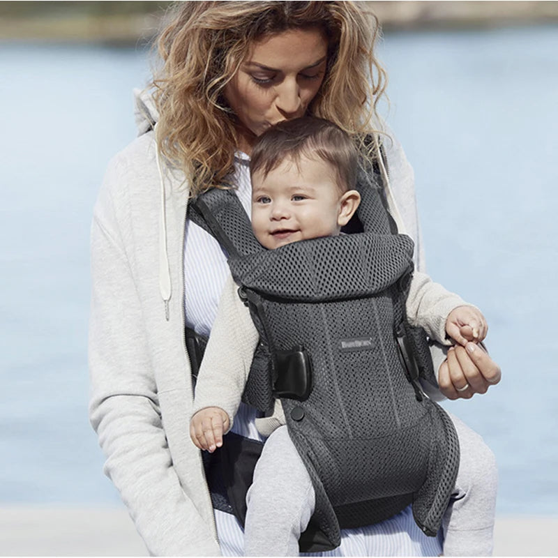 Ergonomic Baby Carrier with Hip Seat | For Newborns to Toddlers (0–48 Months)