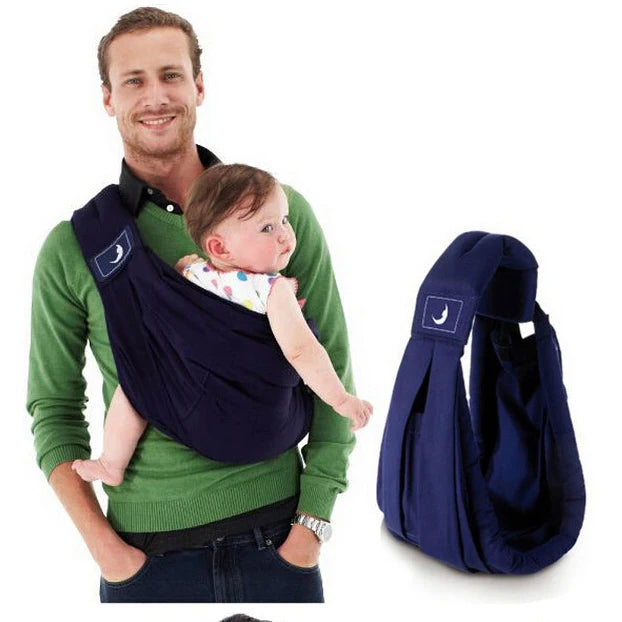 Adjustable Cotton Baby Carrier | Breathable & Comfortable (0–24 Months)