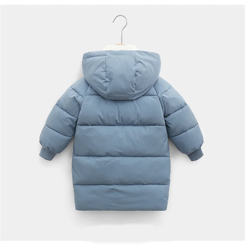 Kids Cotton-Padded Parka Coats - Warm Winter Jacket for Boys & Girls (3-12Y)