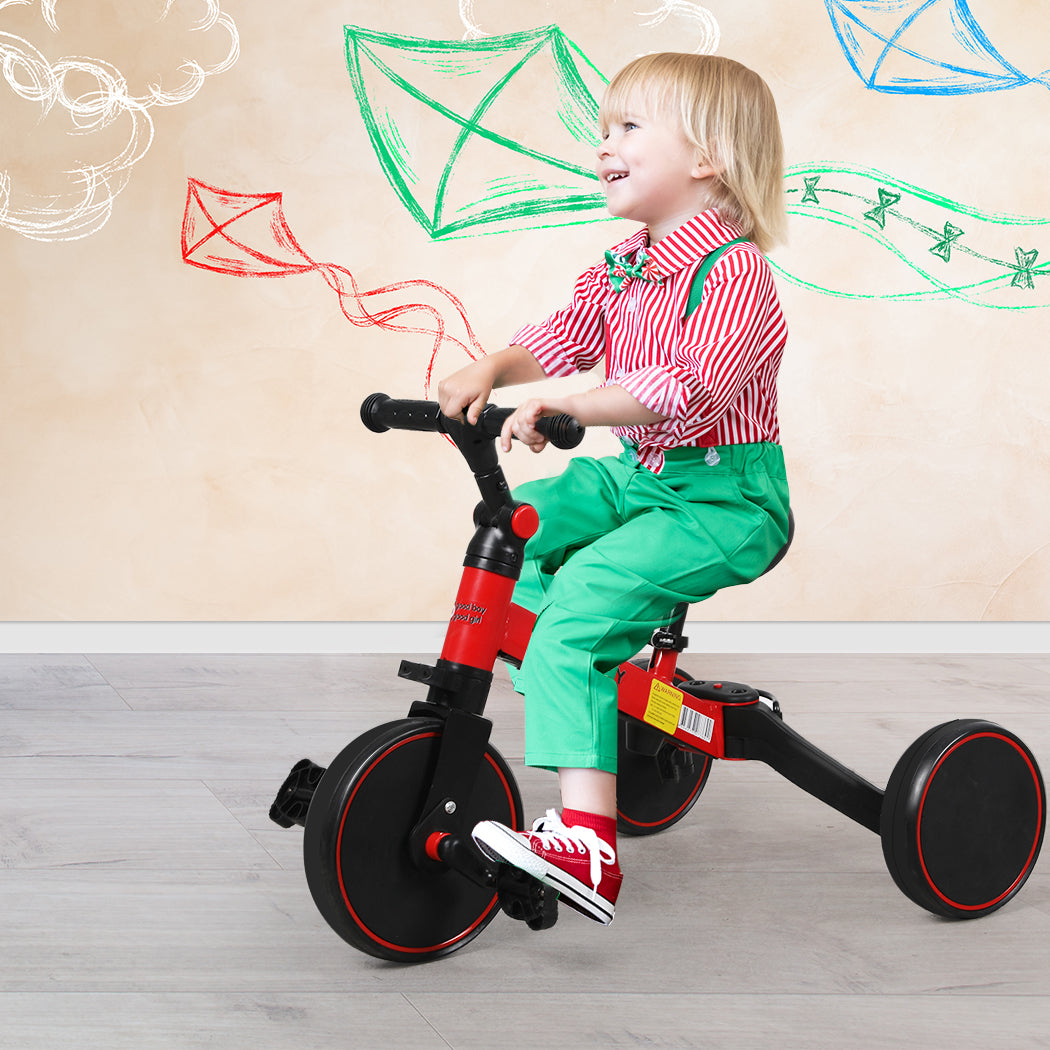 BoPeep 3in1 Kids Tricycle Toddler Balance-1942353598964961286