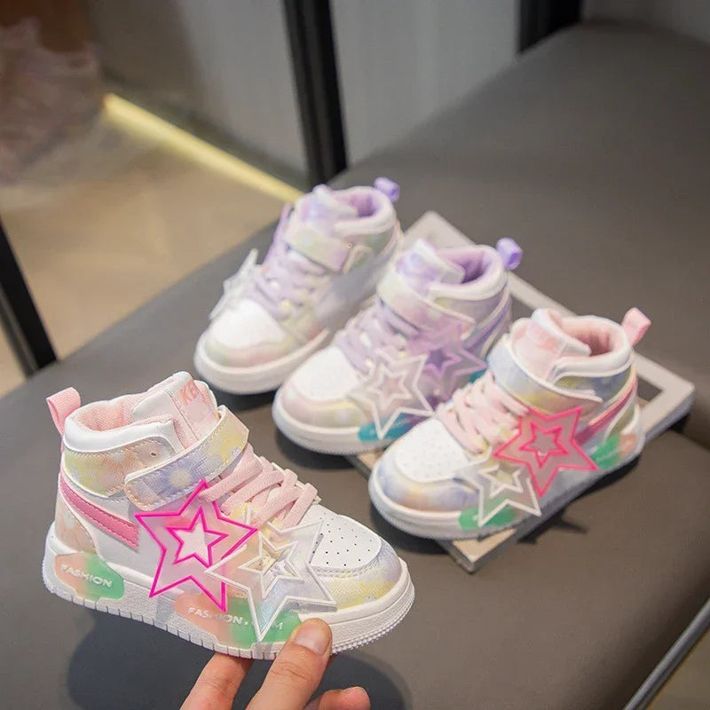 Kids Shoes – Fashion Classic Non-Slip Girls Sneakers