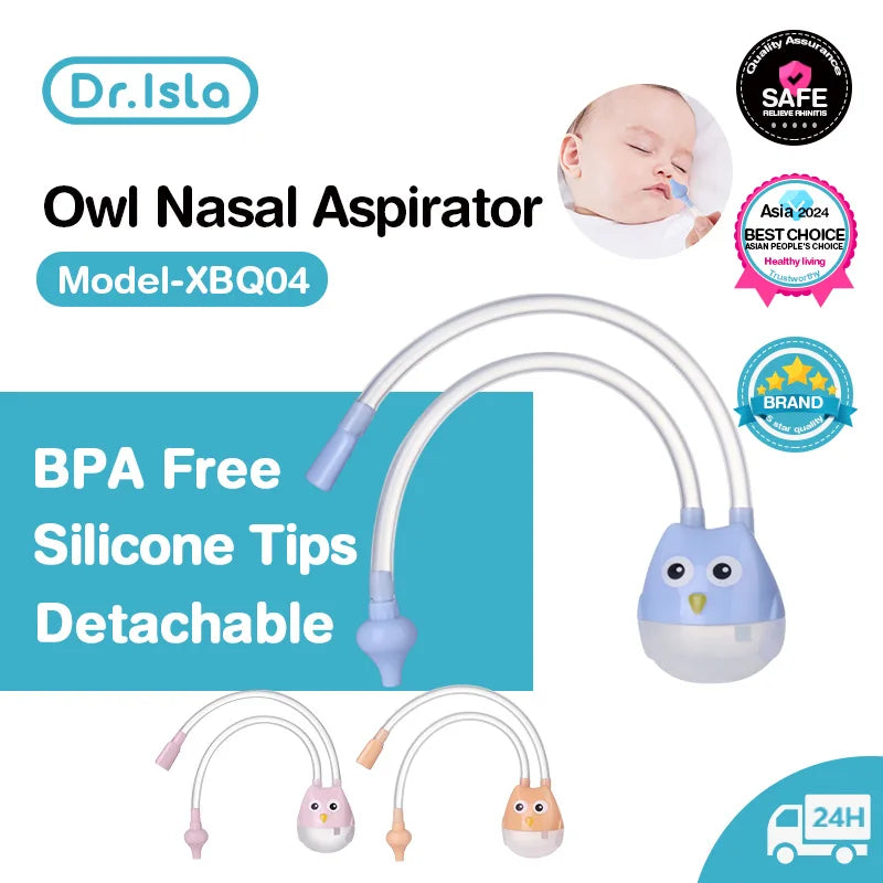 Newborn Baby Nasal Aspirator – Gentle Nose Cleaner for Babies