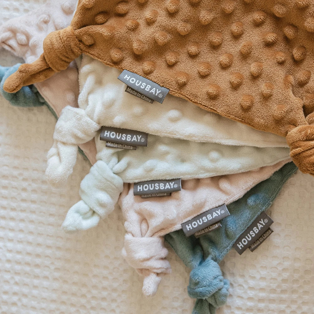 Soft Velvet Baby Security Blanket – Soothing Comfort for Newborns