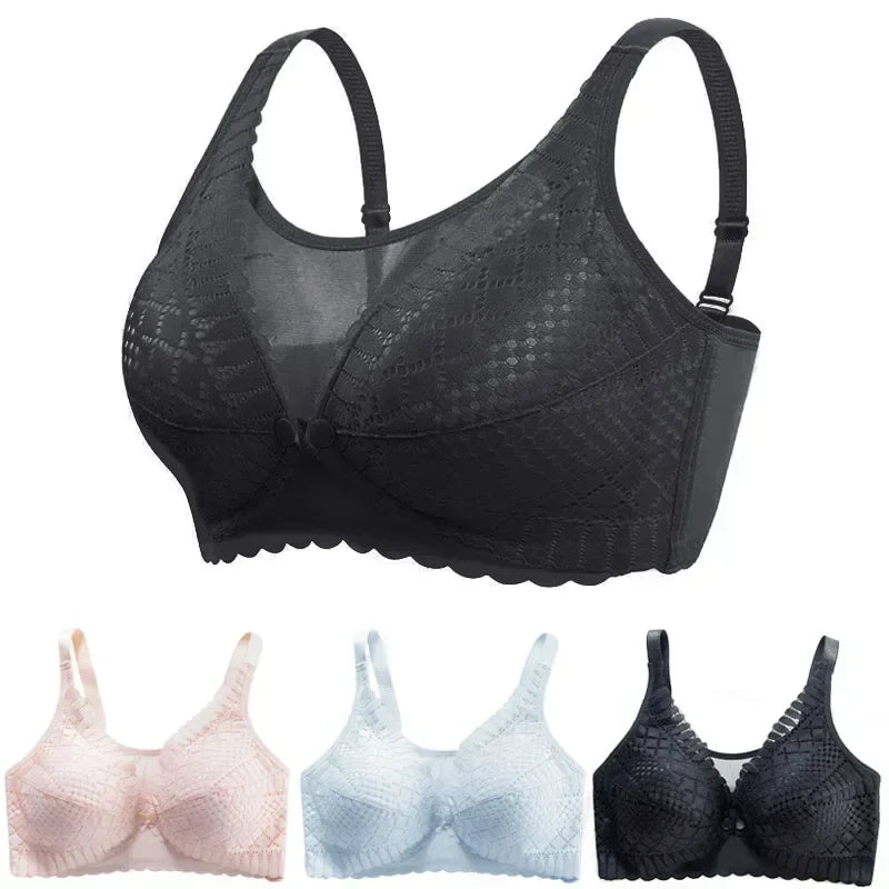 Adjustable Front Button Maternity Nursing Bra – Comfortable Breastfeeding Support