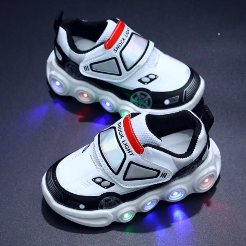 Children Glowing Sneakers – LED Lighted Sneakers for Boys & Girls | Toddler Outdoor Casual Shoes