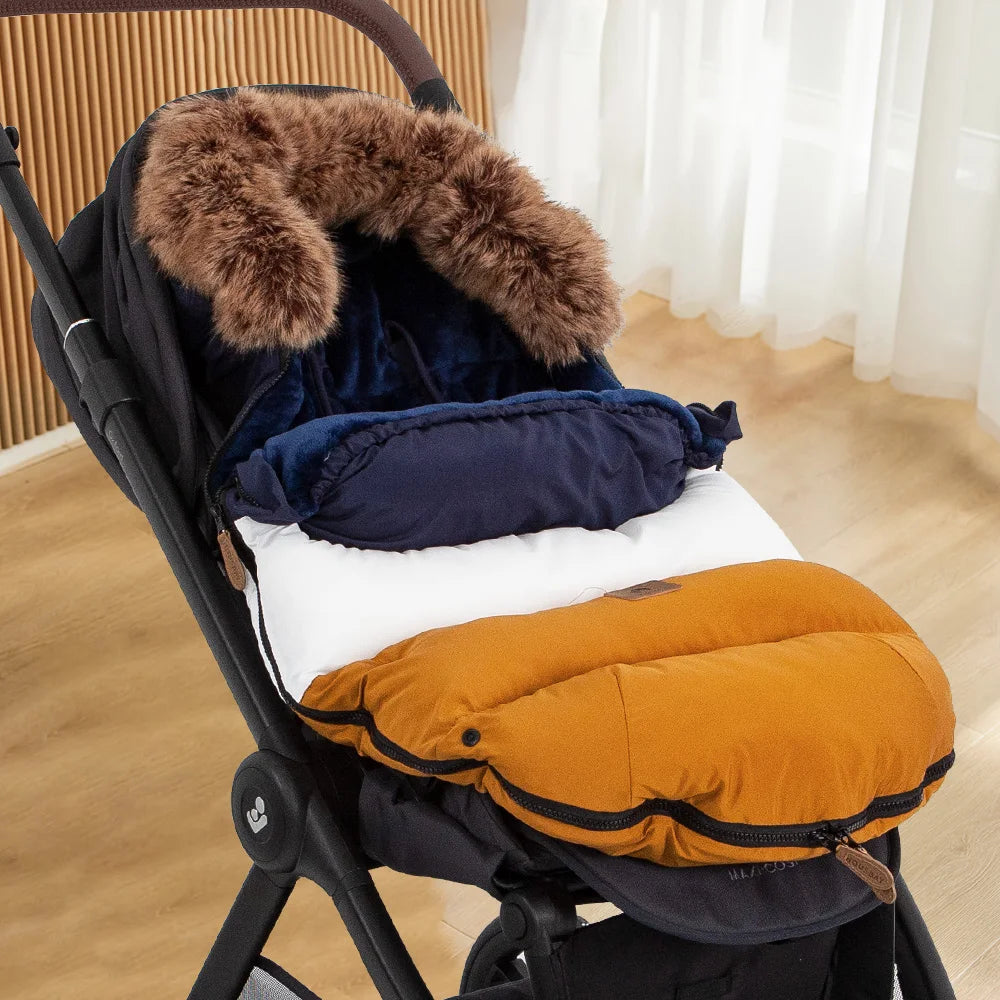 Baby Carriage Sack – Soft & Comfortable Stroller Footmuff with Two-Way Zipper (0-24 Months)