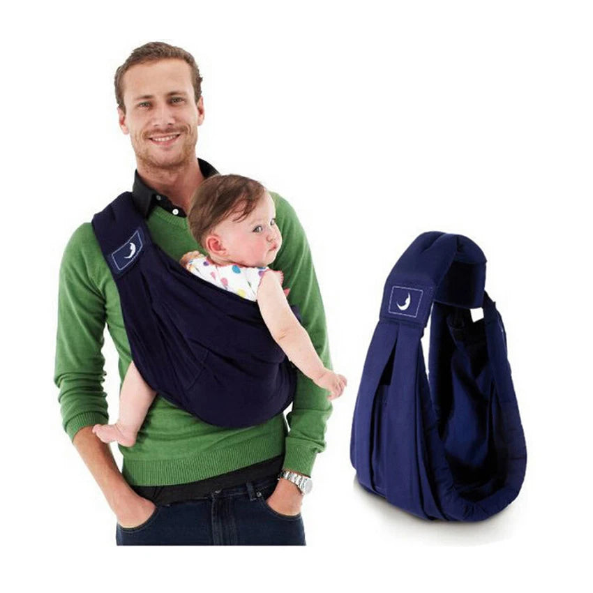 Adjustable Cotton Baby Carrier | Breathable & Comfortable (0–24 Months)