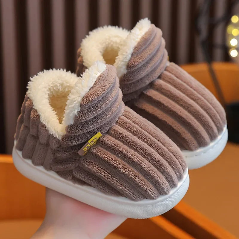 Winter Cotton Shoes – Warm Non-Slip & for Indoor
