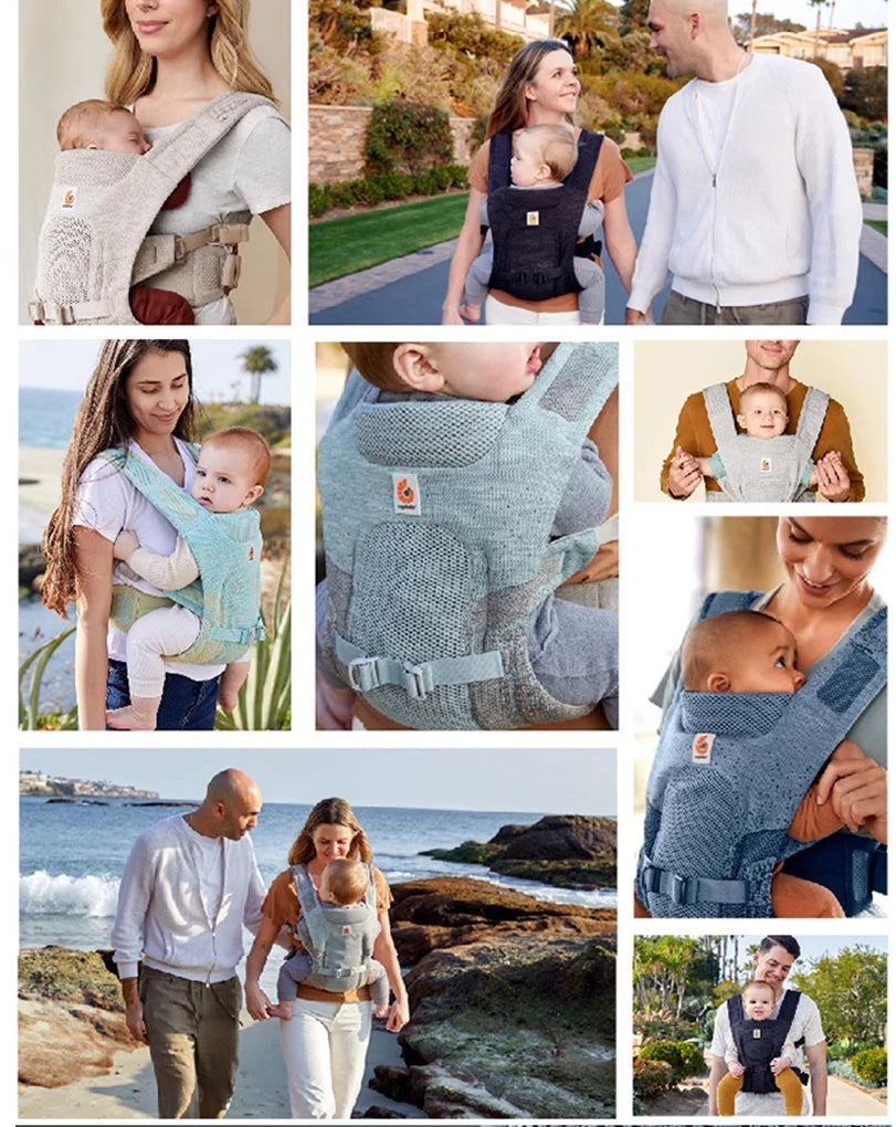 Ergonomic Baby Carrier | Cool Air Mesh, 0–36 Months
