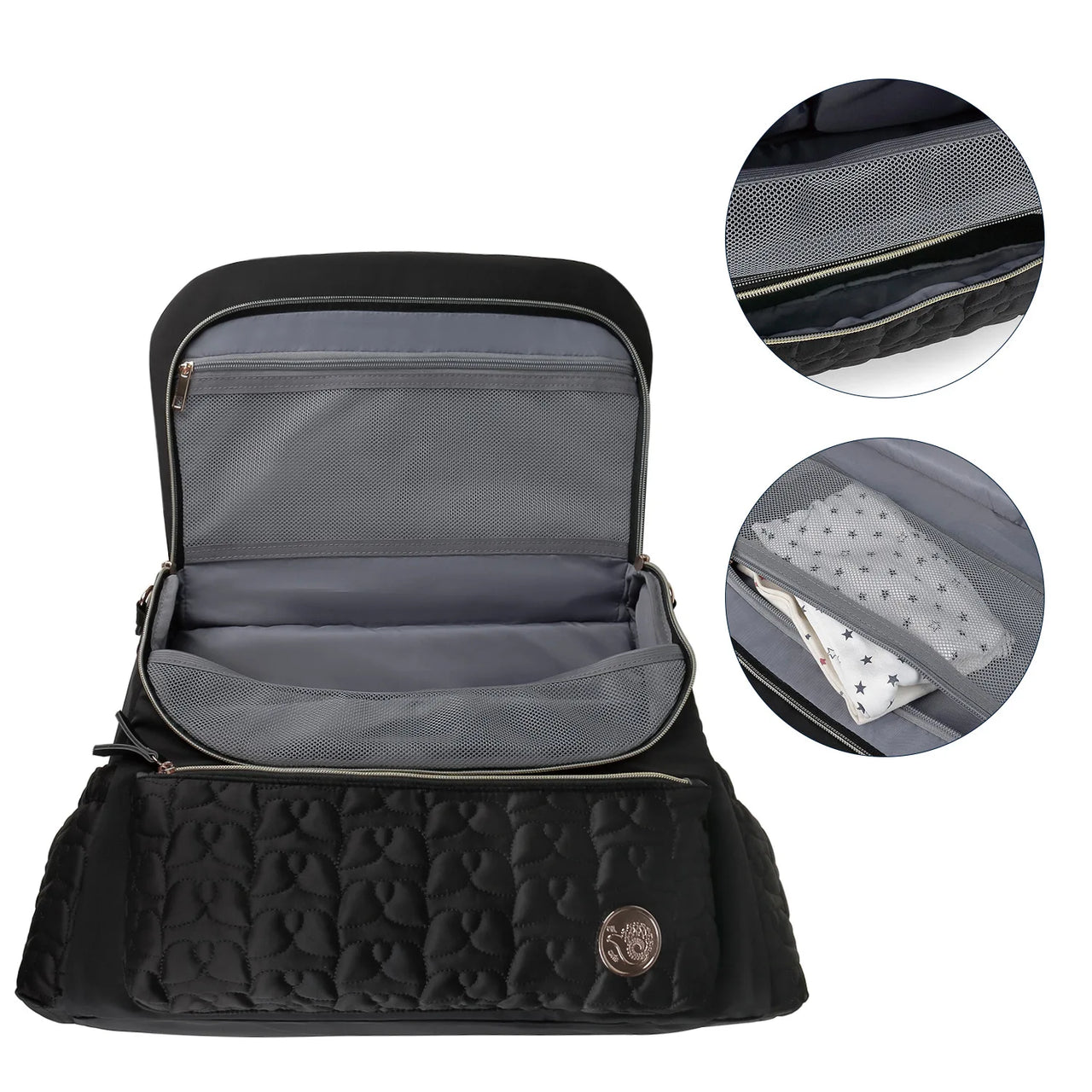 Ultimate Baby Diaper Bag Backpack – Spacious, Waterproof, and Stylish for On-the-Go Parents
