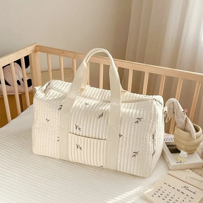 Large Mommy Bag – Maternity Diaper Storage & Multi-Functional Travel Organizer Tote