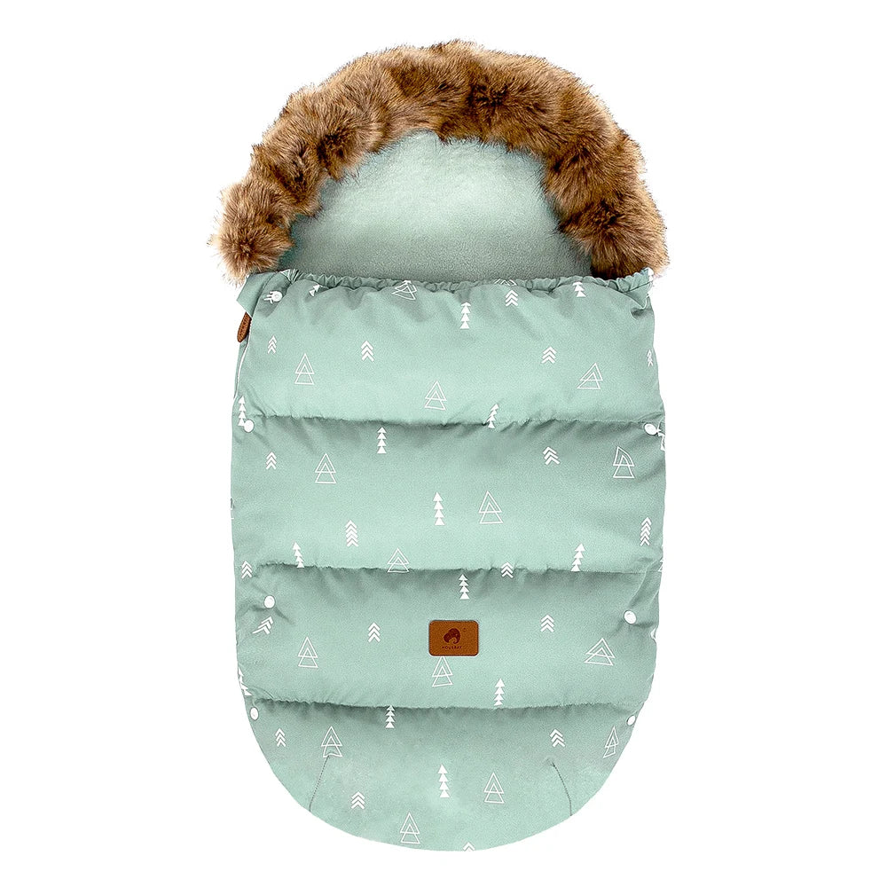 Baby Carriage Sack Winter Warm Thicker Envelope For Discharge Stroller Footmuff Universal Pram