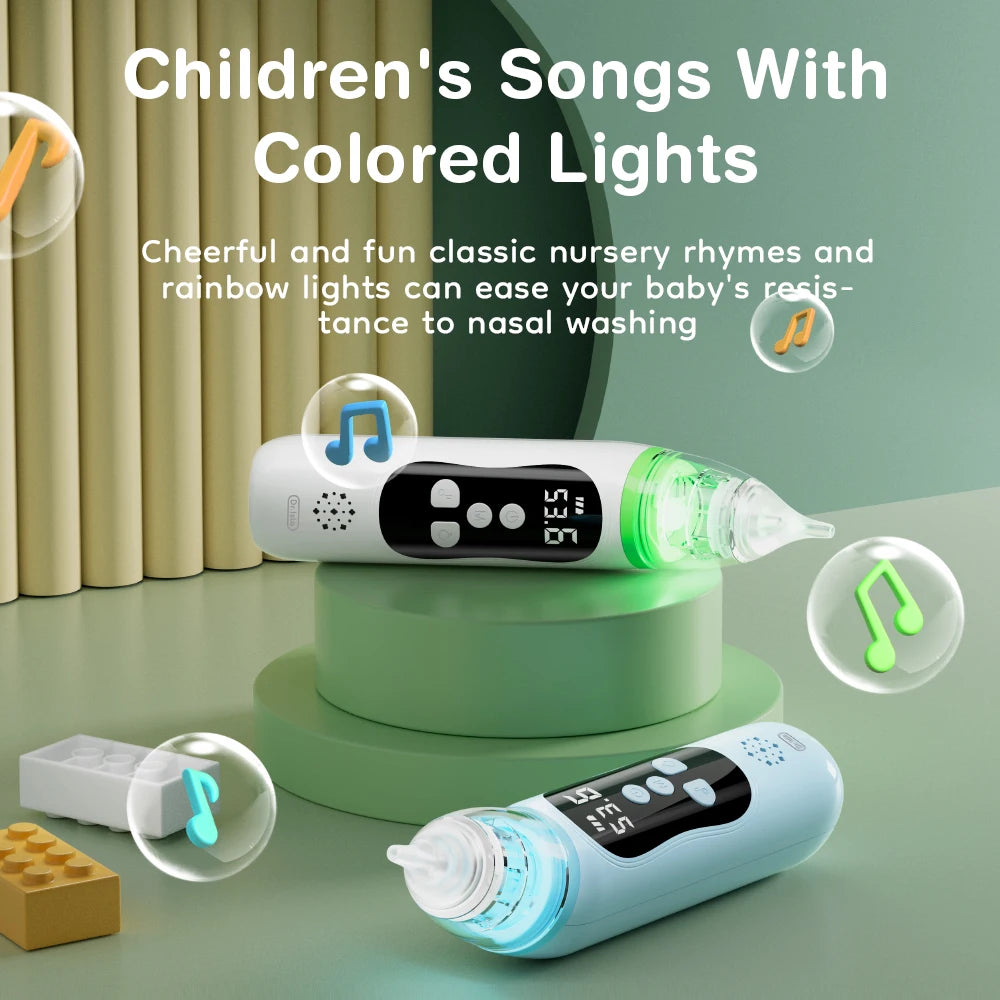 Electric Nasal Aspirator for Babies – Silent, Safe & Effective Mucus Cleaner