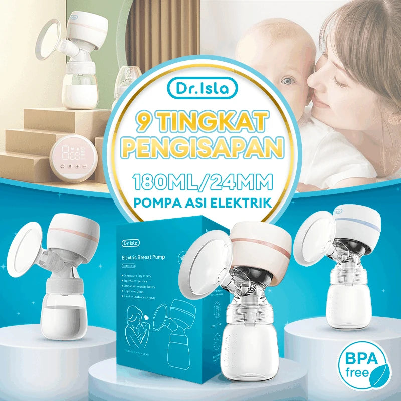 Electric Breast Pump – Intelligent, High Suction, Painless, Silent, USB Rechargeable for Postpartum Use