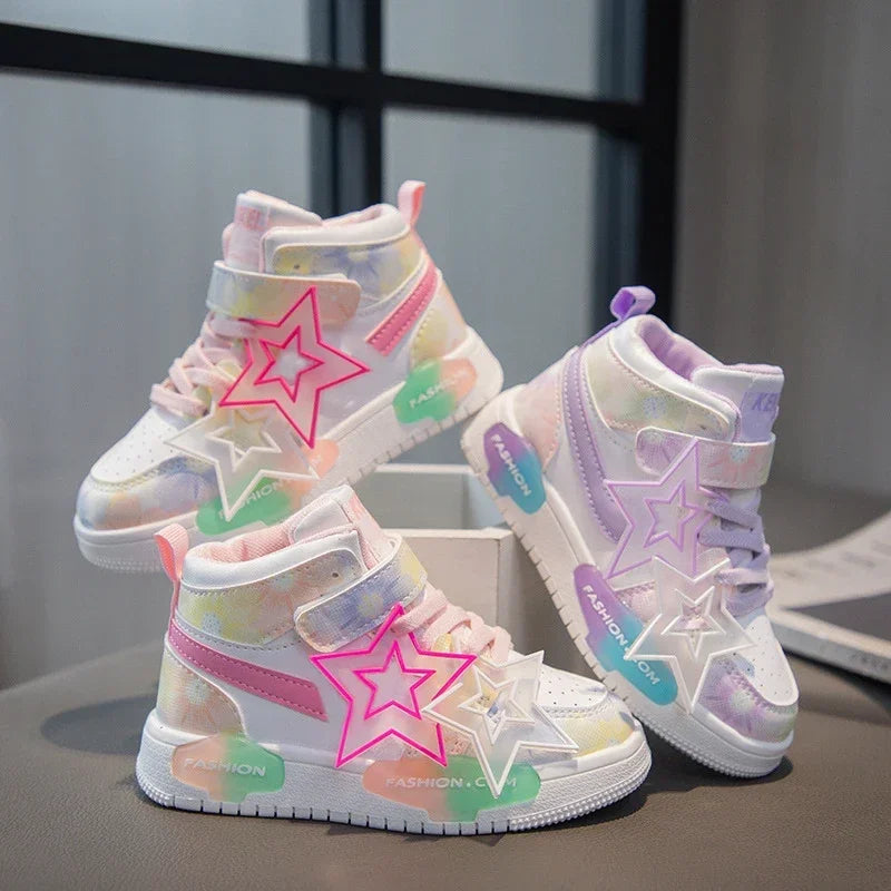 Kids Shoes – Fashion Classic Non-Slip Girls Sneakers