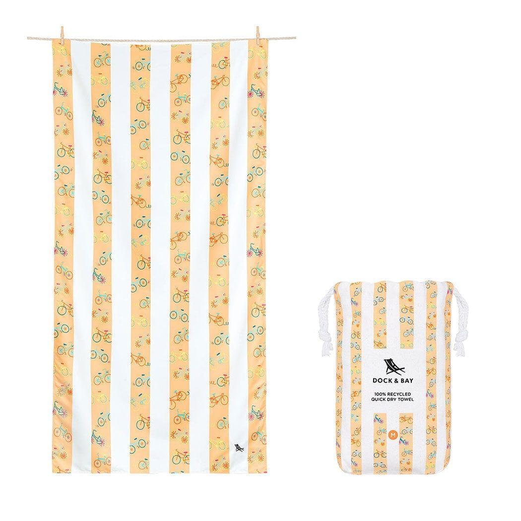 Dock & Bay KIDS Beach Towel | Quick Dry | Bike Bike Baby-1942353815982444544