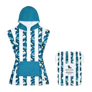 Dock & Bay KIDS Poncho Hooded Towel - Cool Camo XS (2-4yrs)-1942353864816726016