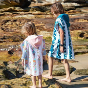 Dock & Bay KIDS Poncho Hooded Towel - Cool Camo XS (2-4yrs)-1942353864816726017