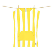 Dock & Bay KIDS Poncho Hooded Towel -Mini Cabana Collection-Boracay Yellow XS (2-4yrs)-1942353864414072835