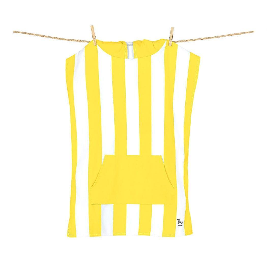 Dock & Bay KIDS Poncho Hooded Towel -Mini Cabana Collection-Boracay Yellow XS (2-4yrs)-1942353864414072835