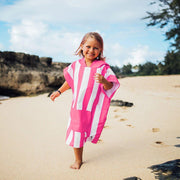 Dock & Bay KIDS Poncho Hooded Towel -Mini Cabana Collection-Phi Phi Pink S (4-7yrs)-1942353864028196864