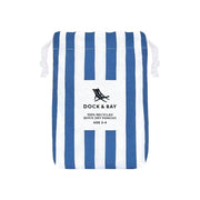 Dock & Bay KIDS Poncho Hooded Towel -Mini Cabana Collection-Whitsunday Blue M (8-10yrs)-1942353863210307590
