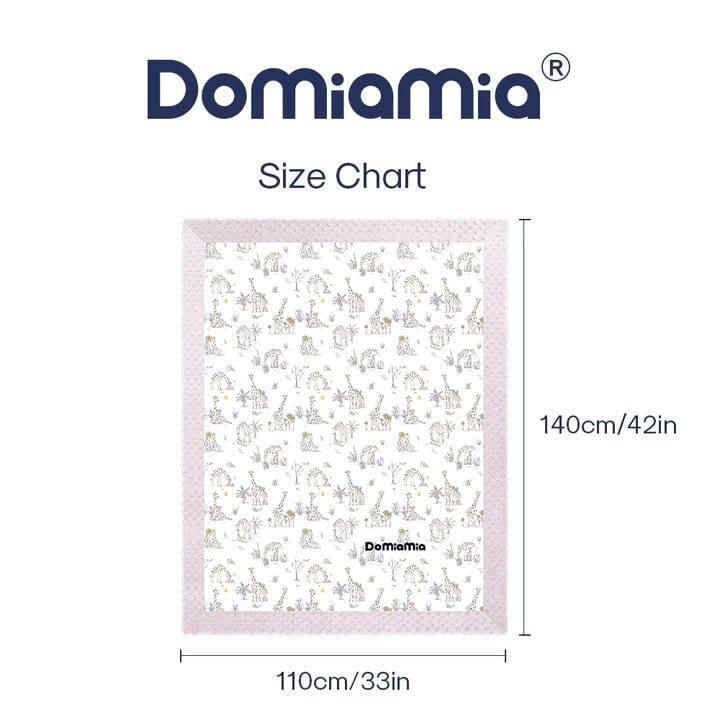 Domimia Thick Padded Minky Cotton Kids Blanket - 2.5 tog Wildflower Boquet-1948609674421080065
