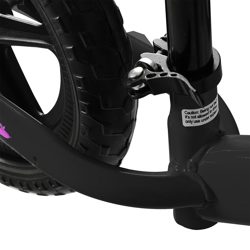 BoPeep Kids Balance Bike Ride On Toys Black-1942352907013853188