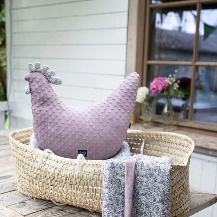 La Millou Dana's Hen Pillow LAVENDER DREAM | French Lavender-1948609651826364417