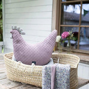 La Millou Dana's Hen Pillow LAVENDER DREAM | French Lavender-1948609651826364417
