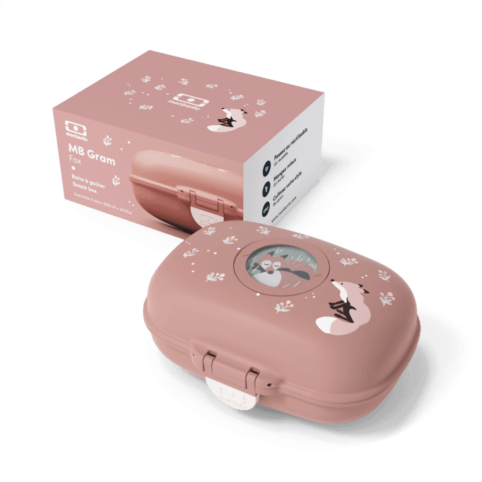 Monbento Gram Snack Box-Cinnamon Fox Cinnamon Fox-1973194135523430404