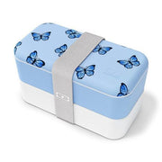Monbento Original Graphic 1L Lunch Bento Box- Blue Butterfly Blue Butterfly-1948609675981361152