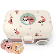 Monbento Tresor Graphic Kids's Bento Box- Cinnamon Fox Cinnamon Fox-1973194136068689921