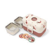 Monbento Tresor Graphic Kids's Bento Box- Cinnamon Fox Cinnamon Fox-1973194136068689922