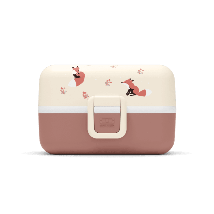 Monbento Tresor Graphic Kids's Bento Box- Cinnamon Fox Cinnamon Fox-1973194136068689924