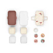 Monbento Tresor Graphic Kids's Bento Box- Cinnamon Fox Cinnamon Fox-1973194136068689925