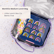 MONTII.CO Medium Insulated Lunch Bag - Pixels-1948609598919413768