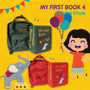My First Book 4 | Circus | Busy Book Bright red-1942353812920602625