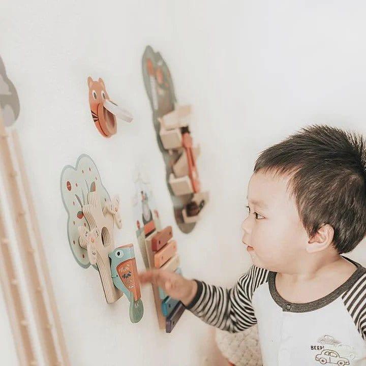Oribel VertiPlay Wall Toy: Busy Woodpecker knocker-1948609618548756481