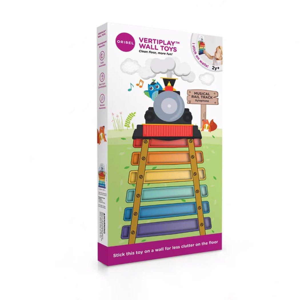 Oribel VertiPlay Wall Toy:  Musical Rail Track Xylophone-1948609640682098694