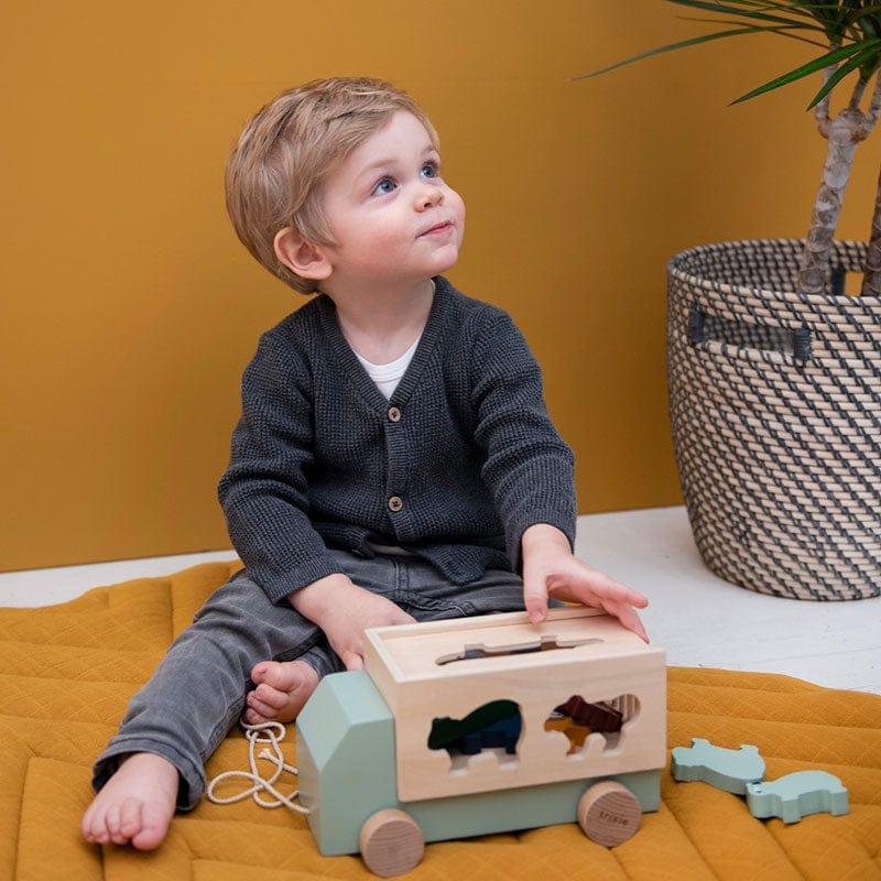 Trixie Wooden Animal Truck-1948609525078691842